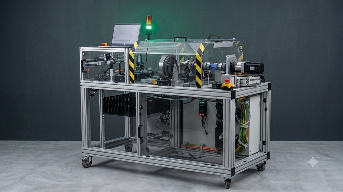 In-house drivetrain test bench