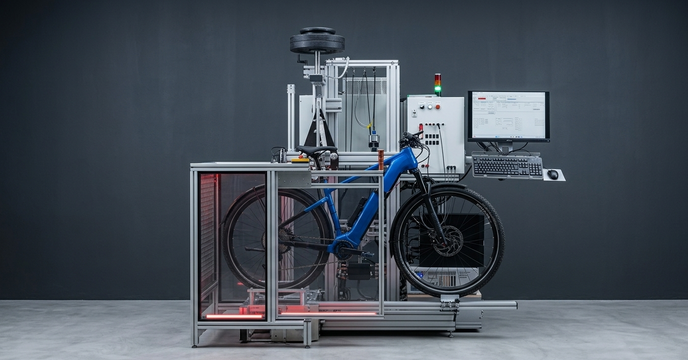 In-house roller test bench